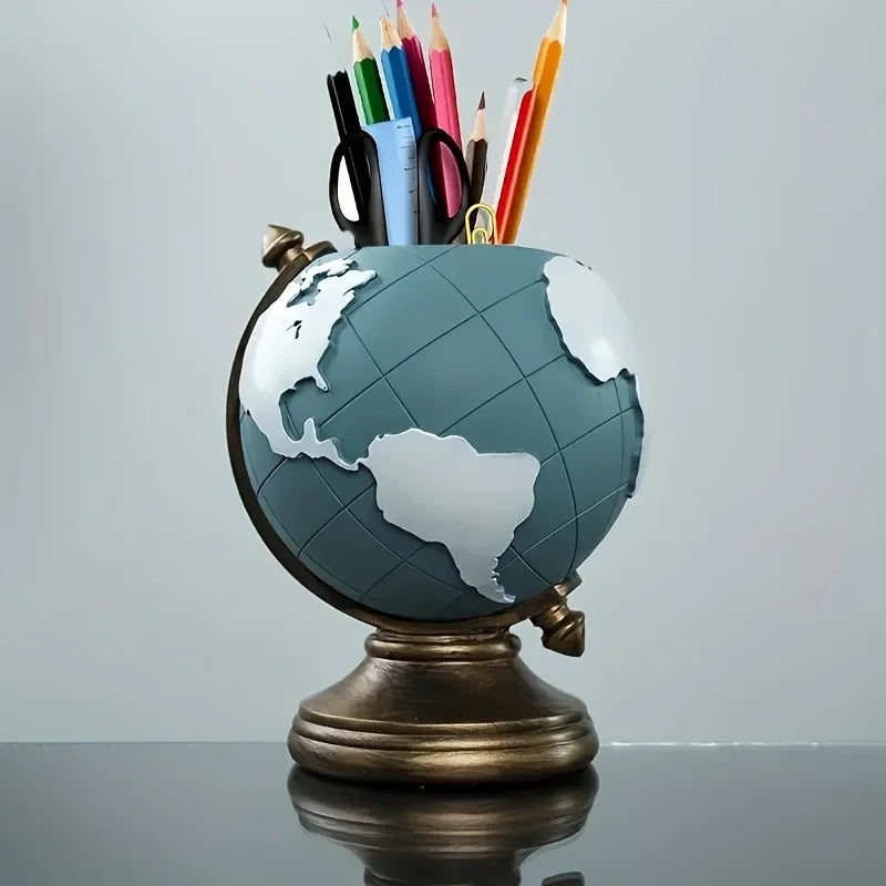 Creative Globe Pen Holder